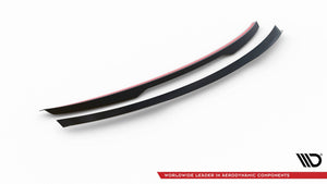 Maxton spoiler cap til Mercedes-Benz E Sedan AMG-Line W213 Facelift – blank sort – billede 5 af 5