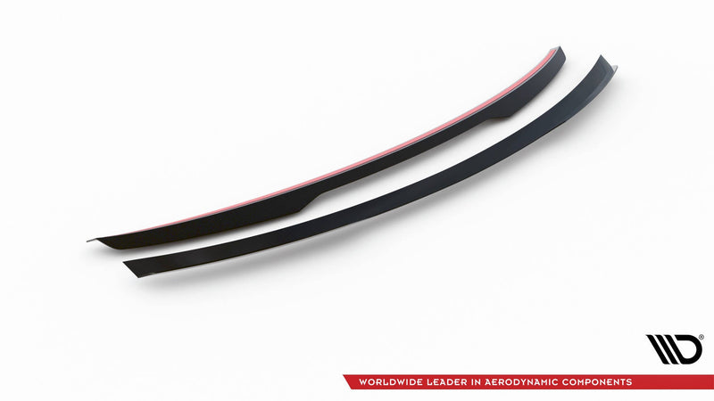 Maxton spoiler cap til Mercedes-Benz E Sedan AMG-Line W213 Facelift – blank sort – billede 5 af 5