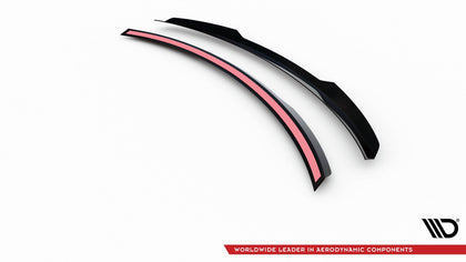 Maxton spoiler cap til Mercedes-Benz E Sedan AMG-Line W213 Facelift – blank sort – billede 4 af 5