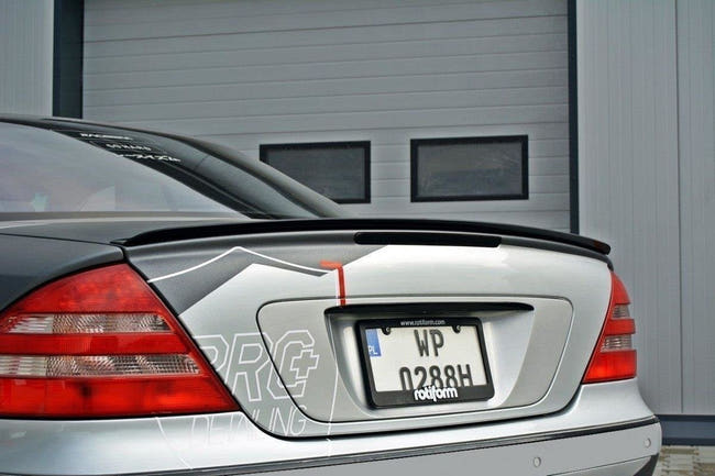 Maxton spoiler cap til Mercedes CL-CLASS C215 – blank sort – billede 1 af 4