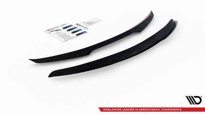 Maxton spoiler cap til Mini Countryman Mk2 F60 JCW – blank sort – billede 5 af 6