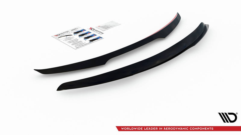 Maxton spoiler cap til Mini Countryman Mk2 F60 JCW – blank sort – billede 5 af 6