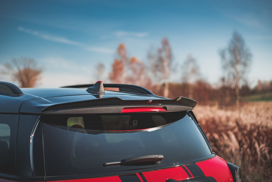 Maxton spoiler cap til Mini Countryman Mk2 F60 JCW – blank sort – billede 1 af 6
