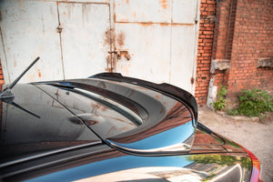 Maxton spoiler cap til Mitsubishi Lancer Sportback Mk8 – blank sort – billede 1 af 4