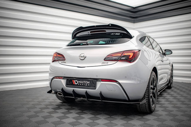 Maxton spoiler cap til Opel Astra GTC OPC-Line J – blank sort – billede 2 af 5