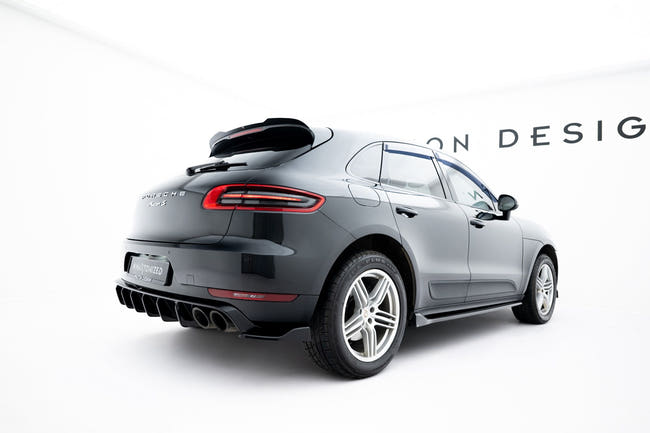 Maxton spoiler cap til Porsche Macan Mk1 – blank sort – billede 2 af 7