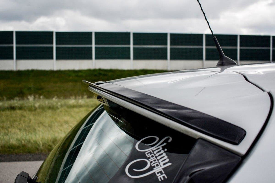 Maxton spoiler cap til Renault Clio Mk4 – blank sort – billede 1 af 6