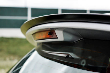 Maxton spoiler cap til Renault Clio Mk4 – blank sort – billede 2 af 6
