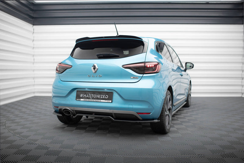 Maxton spoiler cap til Renault Clio Mk5 – blank sort – billede 6 af 9