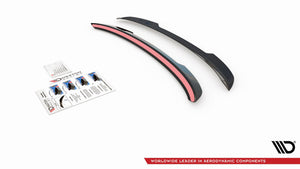 Maxton spoiler cap til Renault Clio Mk5 – blank sort – billede 8 af 9