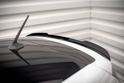 Maxton spoiler cap til Renault Clio Mk5 – blank sort – billede 3 af 9
