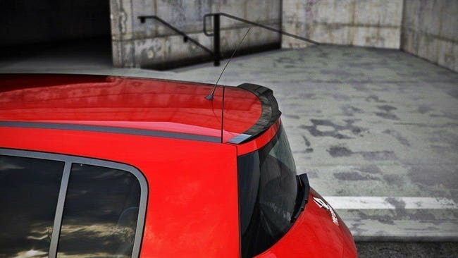 Maxton spoiler cap til Renault Megane Mk2 – blank sort – billede 1 af 3