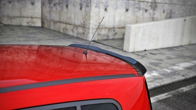 Maxton spoiler cap til Renault Megane Mk2 – blank sort – billede 2 af 3
