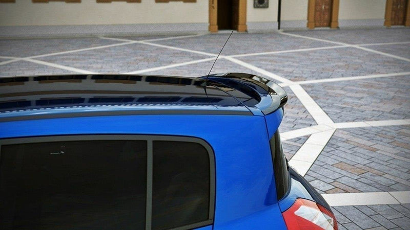 Maxton spoiler cap til Renault Megane Mk2 RS R26 – blank sort – billede 2 af 3