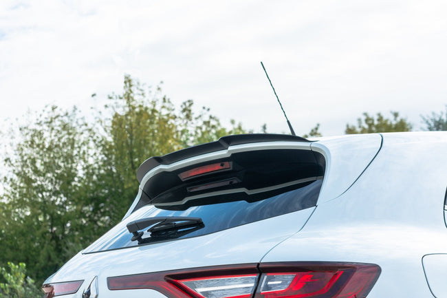 Maxton spoiler til Renault Megane Mk4 RS – blank sort – billede 1 af 5