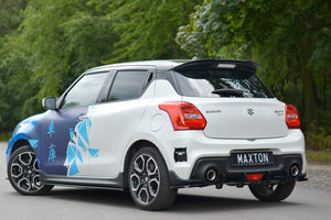 Maxton spoiler til Suzuki Swift Mk6 Sport – blank sort – billede 2 af 5