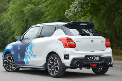Maxton spoiler til Suzuki Swift Mk6 Sport – blank sort – billede 2 af 5