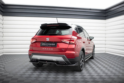 Maxton spoiler cap til Seat Arona FR Mk1 – blank sort – billede 2 af 9