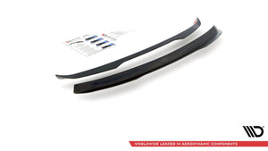 Maxton spoiler cap til Seat Exeo ST – blank sort – billede 5 af 5