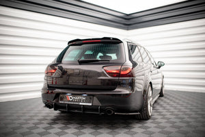 Maxton spoiler cap til Seat Exeo ST – blank sort – billede 2 af 5