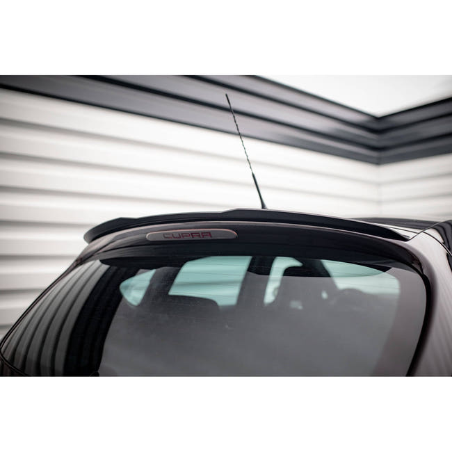 Maxton spoiler cap til Seat Leon Cupra / FR Mk2 – blank sort – billede 1 af 5