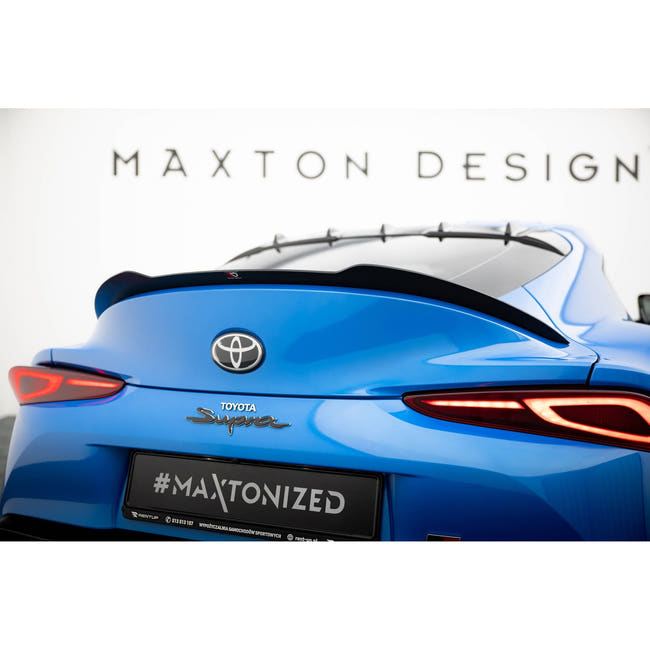 Maxton spoiler til Toyota Supra Mk5 – blank sort – billede 1 af 5