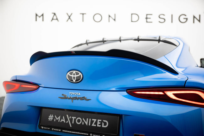 Maxton spoiler til Toyota Supra Mk5 – blank sort – billede 1 af 5