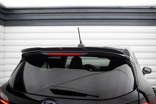Maxton spoiler cap til Ford Fiesta Mk8 ST / ST-Line – blank sort – billede 1 af 5