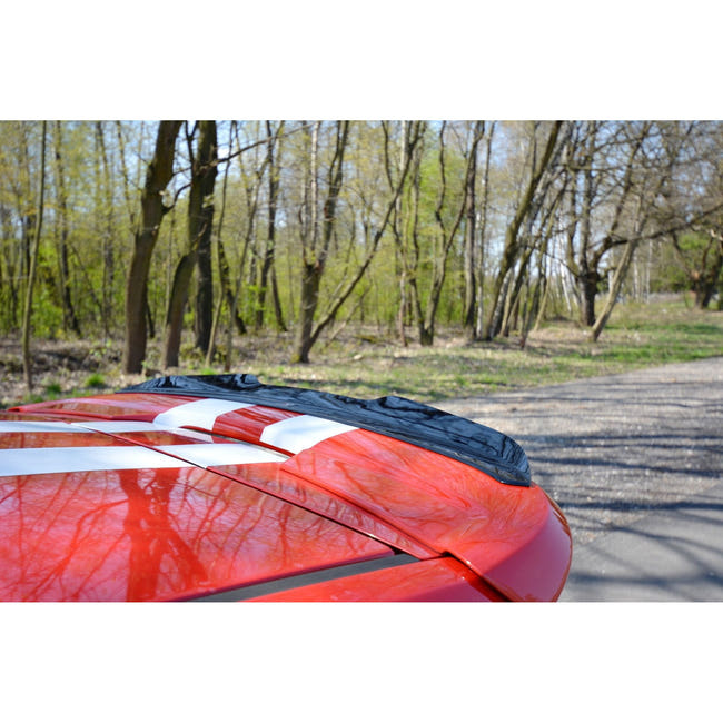 Maxton spoiler cap til Ford Fiesta ST Mk6 – blank sort – billede 1 af 5