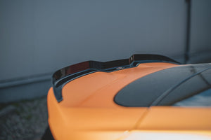 Maxton spoiler cap til Ford Focus Hatchback ST Mk4 – blank sort – billede 6 af 10