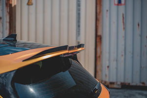 Maxton spoiler cap til Ford Focus Hatchback ST Mk4 – blank sort – billede 7 af 10
