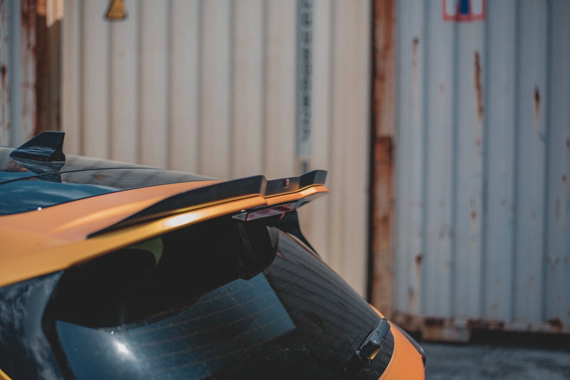 Maxton spoiler cap til Ford Focus Hatchback ST Mk4 – blank sort – billede 7 af 10
