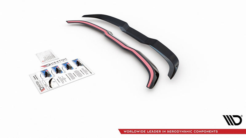 Maxton spoiler cap til Ford Focus Hatchback ST Mk4 – blank sort – billede 9 af 10