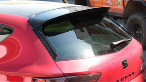 Maxton spoiler til Seat Leon Cupra Hatchback Mk3 – blank sort – billede 1 af 2