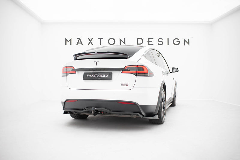 Maxton spoiler til Tesla Model X – blank sort – billede 4 af 7