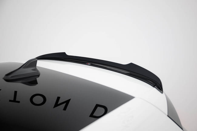 Maxton spoiler cap til Volkswagen Golf GTI / GTD / R Mk8 / Mk8 Facelift – blank sort – billede 2 af 10