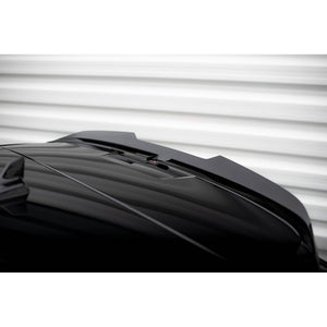 Maxton spoiler cap til Audi RS3 / S3 / A3 S-Line Sportback 8Y / 8Y Facelift – blank sort – billede 1 af 4