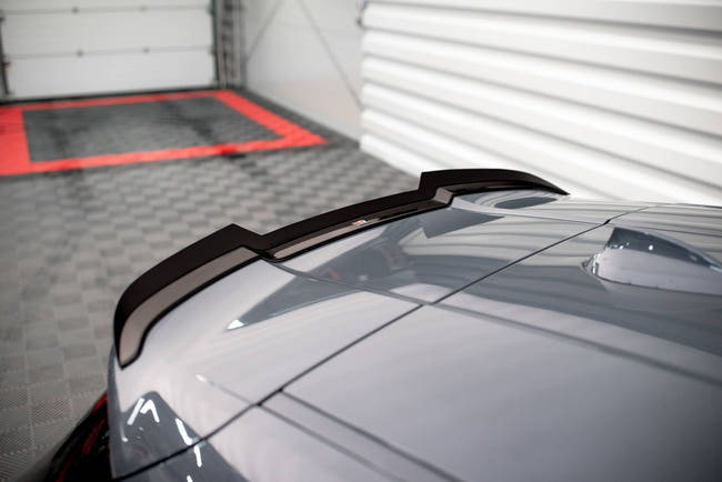 Maxton spoiler cap til BMW 1 M135i / 128ti / M-Pack F40 – blank sort – billede 2 af 5