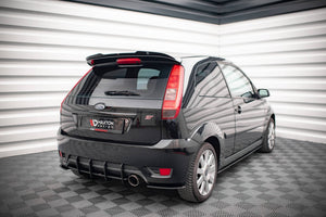 Maxton spoiler cap til Ford Fiesta ST Mk6 – blank sort – billede 2 af 5
