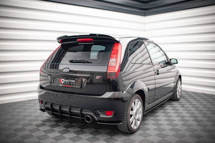 Maxton spoiler cap til Ford Fiesta ST Mk6 – blank sort – billede 2 af 5