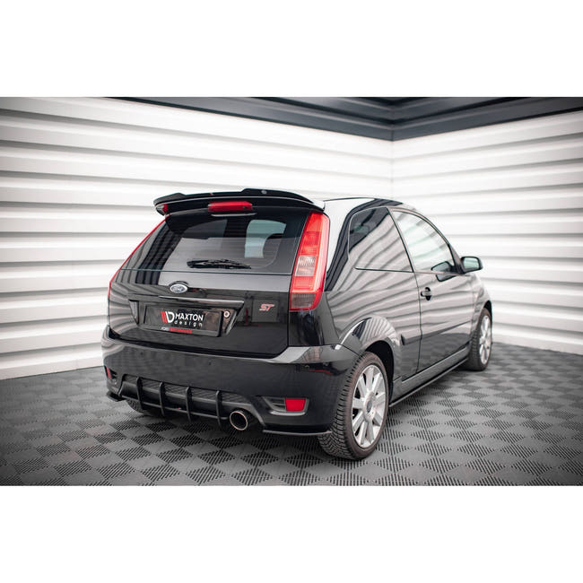 Maxton spoiler cap til Ford Fiesta ST Mk6 – blank sort – billede 2 af 5