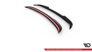 Maxton spoiler cap til Ford Fiesta ST Mk6 – blank sort – billede 4 af 5