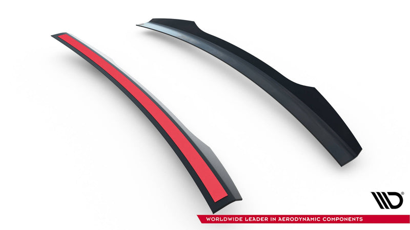 Maxton spoiler cap til Ford Focus RS Mk3 – blank sort – billede 4 af 5