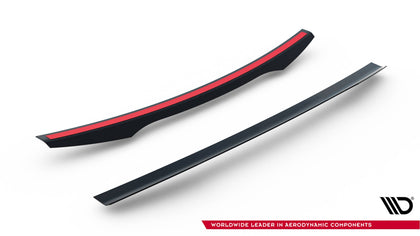Maxton spoiler cap til Ford Focus RS Mk3 – blank sort – billede 5 af 5