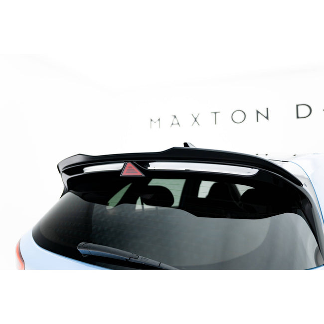 Maxton spoiler cap til Hyundai I30 N Hatchback Mk3 / Mk3 Facelift – blank sort – billede 1 af 7