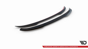 Maxton spoiler cap til Toyota Yaris Mk4 – blank sort – billede 5 af 5