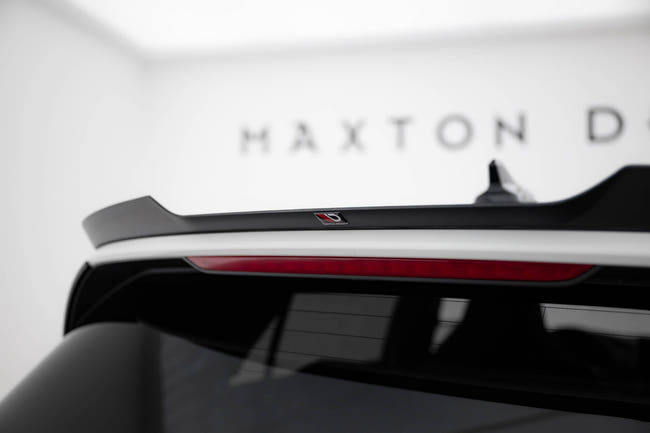 Maxton spoiler cap til Volkswagen Golf GTI / GTD / R Mk8 / Mk8 Facelift – blank sort – billede 2 af 14