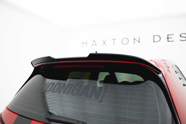 Maxton spoiler cap til Volkswagen Golf R / R-Line / GTI / GTD Mk7 / Mk7 Facelift – blank sort – billede 1 af 7