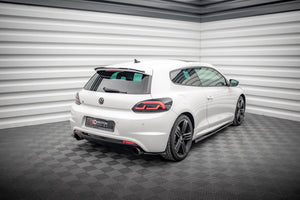 Maxton spoiler cap til Volkswagen Scirocco R – blank sort – billede 2 af 5