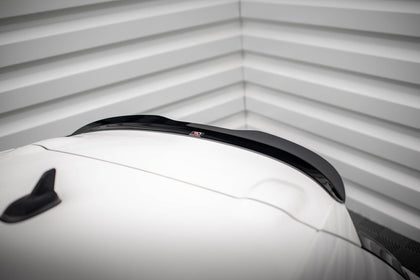 Maxton spoiler cap til Volkswagen Scirocco R – blank sort – billede 3 af 5